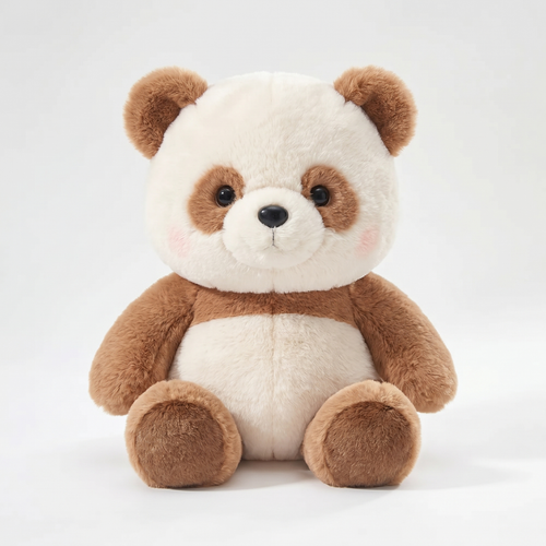 Brauner Panda-Wupplie